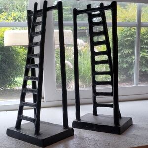 Pottery Barn Metal Ladder Bookends